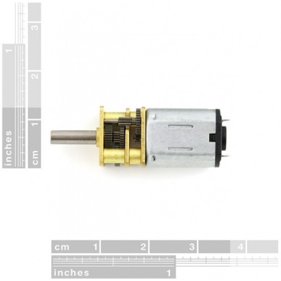 Micro Metal Gearmotor 50:1