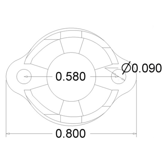 Pololu Ball Caster with 1/2" Plastic Ball