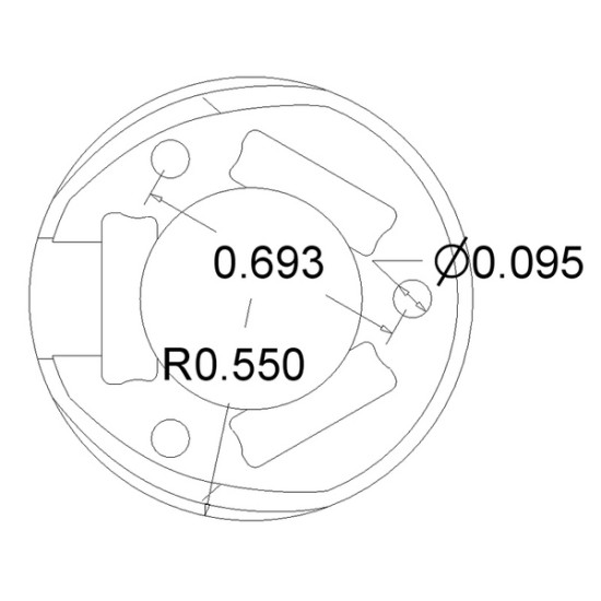 Pololu Ball Caster with 1" Plastic Ball