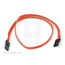 Servo Extension Cable 12" Female-Female