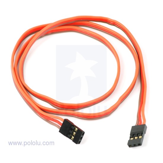 Servo Extension Cable 24" Female-Female