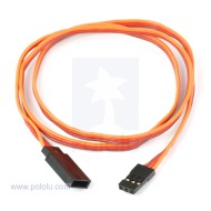 Servo Extension Cable 24" Male-Female