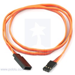 Servo Extension Cable 24" Male-Female