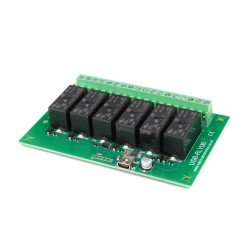 USB-RLY06 - 6 x 16A USB relay