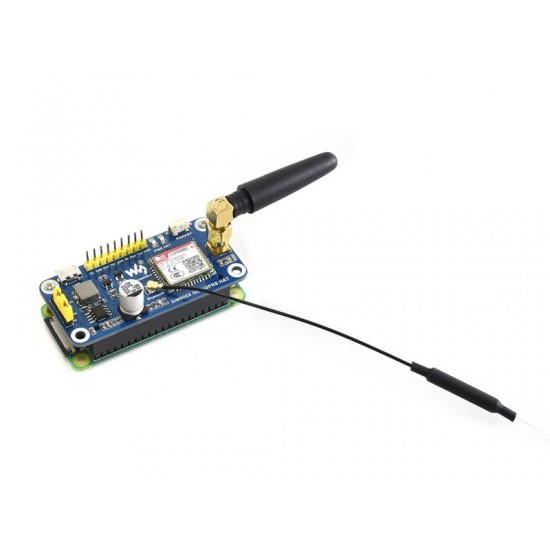 GSM/GPRS/Bluetooth HAT for Raspberry Pi