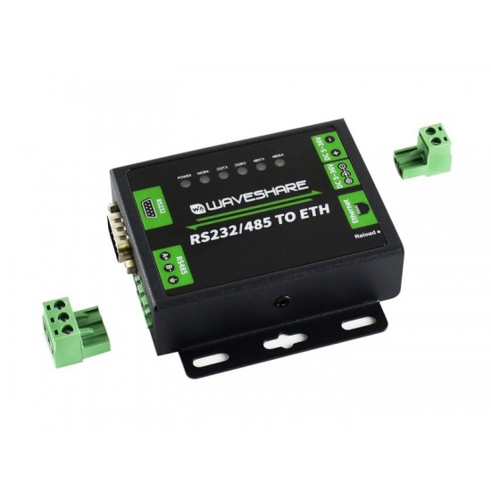 Industrial RS232/RS485 to Ethernet Converter