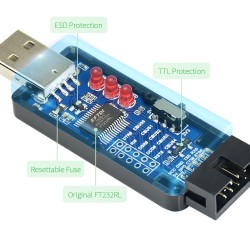Industrial USB TO TTL Converter - FT232RL, Multi Protection & Systems Support