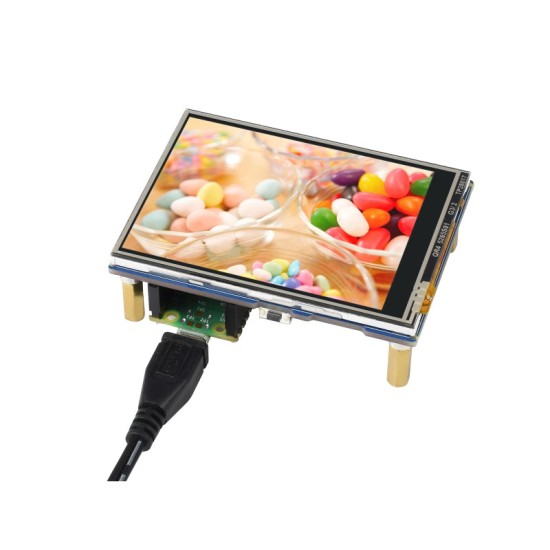 2.8inch Touch Display Module for Raspberry Pi Pico, 262K Colors, 320×240, SPI